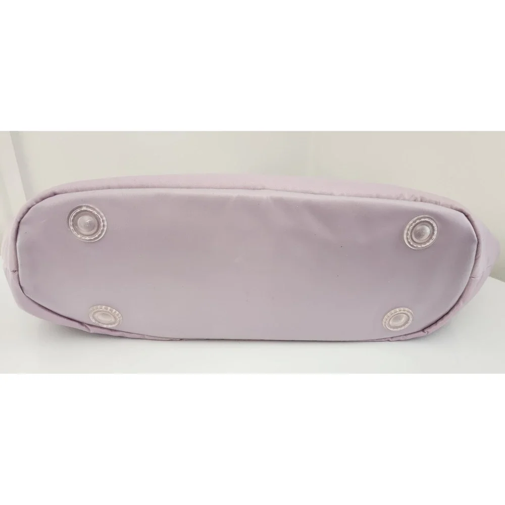 Lug Gondola SE Tote Bag Lavender Purple Travel Shoulder Bag Floral Lining NWT